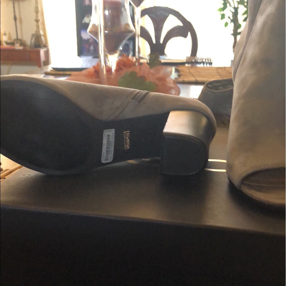 Bebe Open Toe Booties - Picture 2 of 3